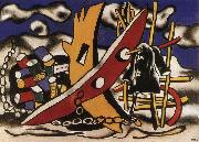 Fernard Leger Landscape oil on canvas